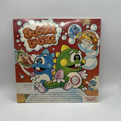 Bubble Bobble Atari ST Sealed NIB NOS NTSC Taito US Some Wear Album Style - Image 1 of 4