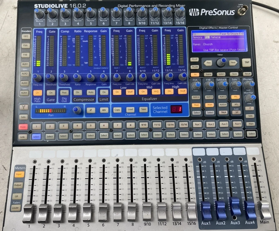 Presonus StudioLive 16.0.2 USB 16x2 Live/Recording Digital Mixer - Image 1 of 4