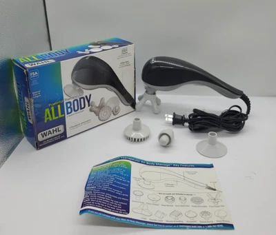 Wahl Masajeador Terapéutico Todo el Cuerpo Potente con 4 Accesorios Foto 1 de 4
