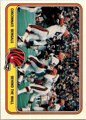1981 Fleer Team Action #9 Behind the Wall - Image 1 of 2