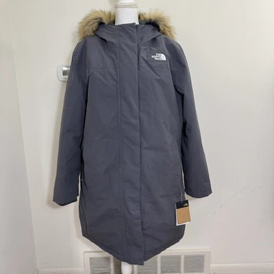 The North Face Women's Arctic Parka Down Coat Vanadis Grey Sz XXL XXXL $350 - Image 1 of 4