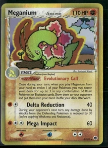 Holograma Meganium (especie Delta) 4/101 Dragon Frontiers - Imagen 1 de 2