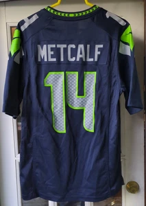 Nike On Field Blau Seattle Seahawks DK Metcalf Trikot Herren Größe S Small - Bild 1 von 3