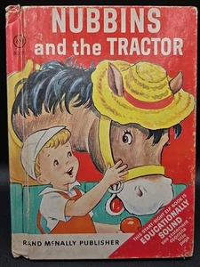Nubbins And The Tractor A Rand McNally Junior Elf Vintage Childten’s Book 1951 - Bild 1 von 10