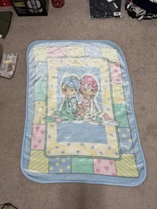 Precious Moments Deluxe Sweet Dreams Fleece Junge Mädchen Baby Decke Überwurf 30 x 45 - Bild 1 von 7