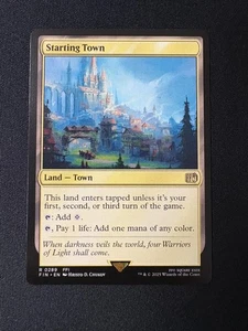 2025 MTG Final Fantasy Starting Town #289 - Picture 1 of 2