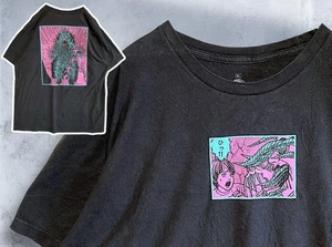 Camiseta Junji Ito Uzumaki XL Negra Japonesa Gráfica Camiseta Terror Manga - Imagen 1 de 9