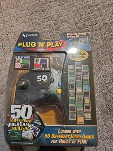 dreamGEAR Plug n Play Controller 50 Videospiele Stecker in TV NEU ungeöffnete Verpackung - Bild 1 von 3