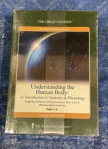 NEW!! Understanding the Human Body: Intro to Anatomy & Physiology Parts 1-4 DVD - Foto 1 di 5