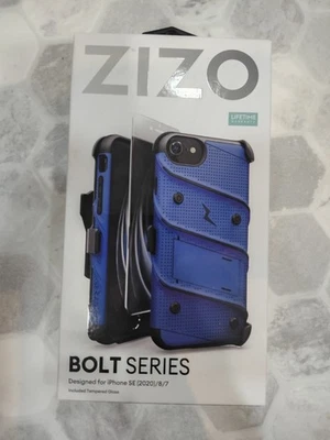 ZIZO BOLT Series for iPhone SE (3rd and 2nd gen)/8/7 Case with Screen Protector - Image 1 of 2