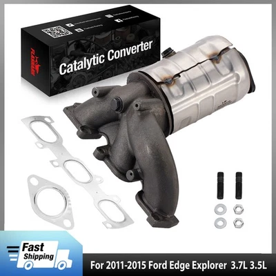 Catalytic Converter For 2011-2012 Ford Explorer 3.5 11-14 Edge 11-15 Lincoln MKX - Image 1 of 4
