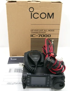 ICOM IC-7000 HF/50/144/430MHz All Mode Transceiver 100W + Box Good Cond. - Picture 1 of 17