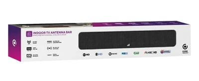 NEW Core Innovations Amplified Bar HDTV Indoor Antenna 80Mile Range With 4G/5G