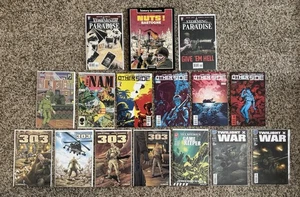 Cómic Marvel The Nam #1 Dic 1986 1er Vietnam • ¡LOTE DE GUERRA!   ¡16 números!! - Imagen 1 de 2