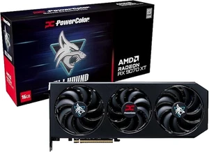 PowerColor Hellhound AMD Radeon RX 9070 XT 16GB GDDR6 NEW SEALED - Picture 1 of 4