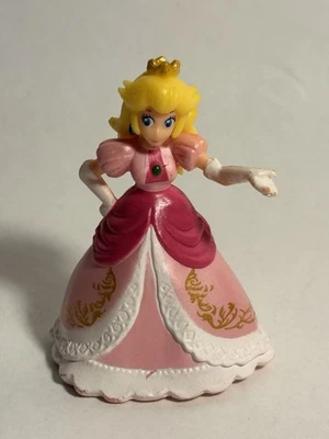 2009 vintage Super Mario Bros. vinil princesa pêssego mini boneco Nintendo raro - Imagem 1 de 4