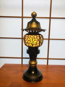 Vintage japanische Laterne traditionelle Raumdekoration antike Innenlampe_5 - Bild 1 von 10