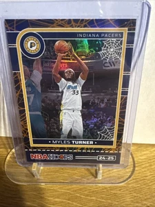 2024-25 Panini NBA Haunted Hoops  Myles Turner HOLO WEBS #5!!! - Picture 1 of 2