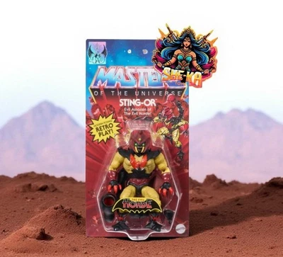 Masters of the Universe Origins STING OR Mattel Creation Motu Exclusive (A+)