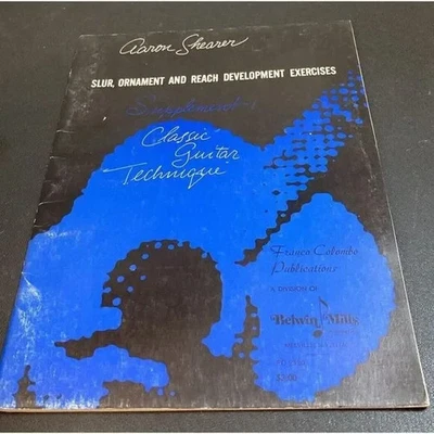 Aaron Shearer Classic Guitar Technique Supplement 1 Reach Development Exercises - Image 1 of 4