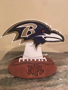 Baltimore Ravens NFL Football Resin Desk Logo - NWT - Picture 1 of 3