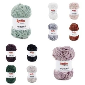 Katia Lana Perline Hilado de Fringe 50g=80m 60%Poliamida 40%Poliéster - Imagen 1 de 11