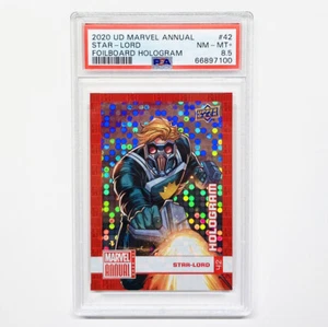 2020 Marvel Annual Star Lord Hologram 42 PSA 8.5 NM-MINT+ - Picture 1 of 2