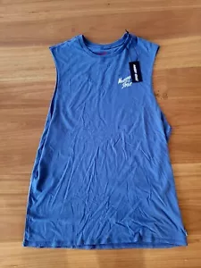 Mastiff Street Wear Singlet Vest Unisex Tank Top Blue Size 2XL - Picture 1 of 4