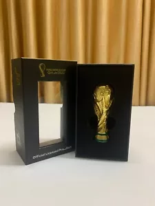 FIFA World Cup Qatar 2022 Trophy Replica 100 mm(FIFA Official Licensed Product) - Picture 1 of 8