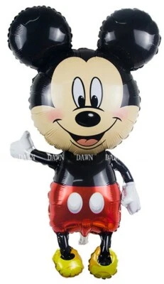 🎂NEW Disney Mickey Mouse Giant Sz Air Foil Balloon 44"Birthday Party Decoration - Image 1 of 4