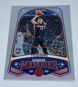 2019-20 Panini Chronicles MARQUEE TYLER HERRO Rookie RC Card #252 Miami Heat - Picture 1 of 2