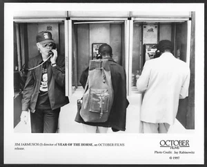 Director Jim Jarmusch Año del Caballo Original Años 90 Película Promo Foto - Imagen 1 de 1