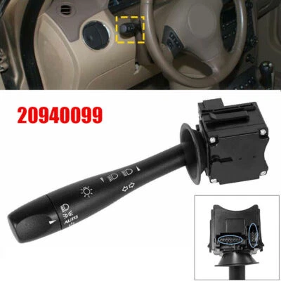 Переключатель диммера указателей поворота в сборе для Chevy Cobalt 20940099 2005-2010 годов выпуска - Изображение 1 из 4