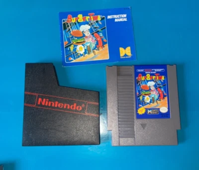 Nintendo NES Burger Time-Tested and Works - Image 1 of 3