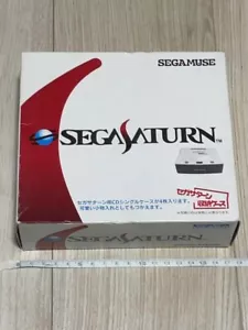 Sega Saturn Design Storage Case Gray With Box Brand New Unused Direct From Japan - Picture 1 of 12