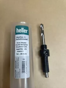 Heller 14mm - 30mm Bi-Metal Holesaw Arbor Hexagon Adapter - Picture 1 of 5