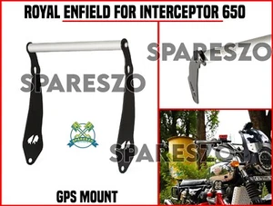 Royal Enfield "GPS MOUNT" For Interceptor 650 - With Express Shipping - Picture 1 of 9