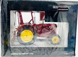 EBOND Hanomag R35 Traktor - 1953 - MiniChamps - Scatola Rovinata - 1:18 - 0477 - Foto 1 di 1