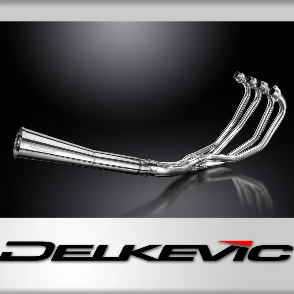 Silenciador megáfono clásico de escape completo Yamaha XJ750 Maxim 1982-86 4-1 Foto 1 de 4