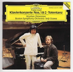 LISZT Piano Concertos Nos. 1 & 2/Totentanz CD Krystian Zimerman; Boston SO Ozawa - Picture 1 of 1