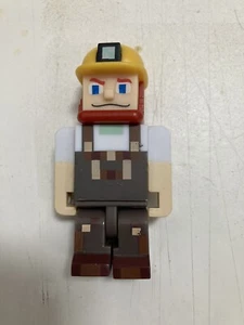 minecraft figure original Miner Hat Red Beard Perfect Condition - Picture 1 of 3