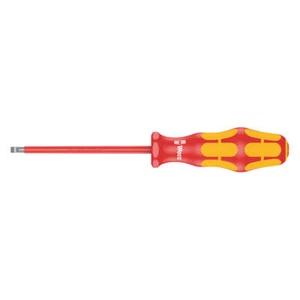 WERA 05006105001 Insltd Slotted Screwdriver, 1/8 in 6ANK0 - Picture 1 of 2