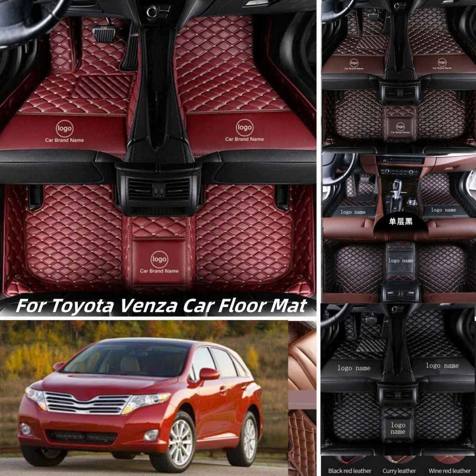 Fit Toyota Venza Custom Carpets Floor Mats Waterproof All Weather Handmade Foto 1 de 4