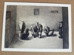 Art Postcard THE TATE GALLERY Henry Moore idea 4 Sculpture 1938 - Picture 1 of 12