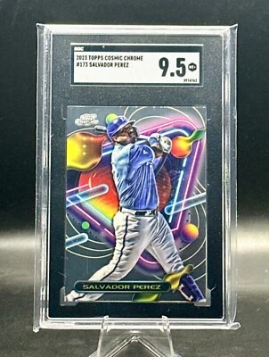 2023 Topps Chrome Cosmic Salvadore Perez; SGC-9.5 - Image 1 of 2