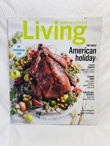 Martha Stewart Living Magazine November 2015 Thanksgiving Issue - Picture 1 of 3