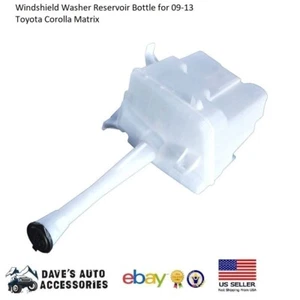 Washer Reservoir Tank Windshield Fits 2009-2013 Toyota Corolla LE Sedan 4-Door - Picture 1 of 2
