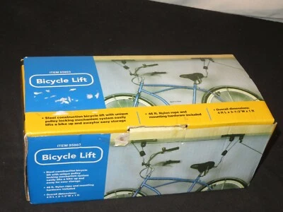 Bicycle Lift Ceiling Mounted Hoist Pulley System  unused NEW IN BOX - Image 1 of 4