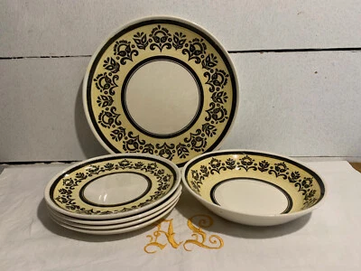 Piedra de hierro Mount Clemens China amarillo negro blanco MCM Foto 1 de 4