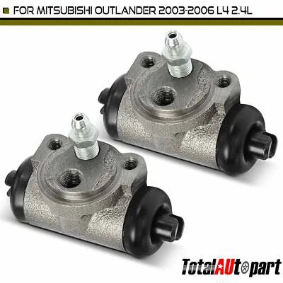 Задние цилиндры барабанных тормозов для Mitsubishi Outlander 2003-2006 L4 2,4 л 2 шт. - Изображение 1 из 4